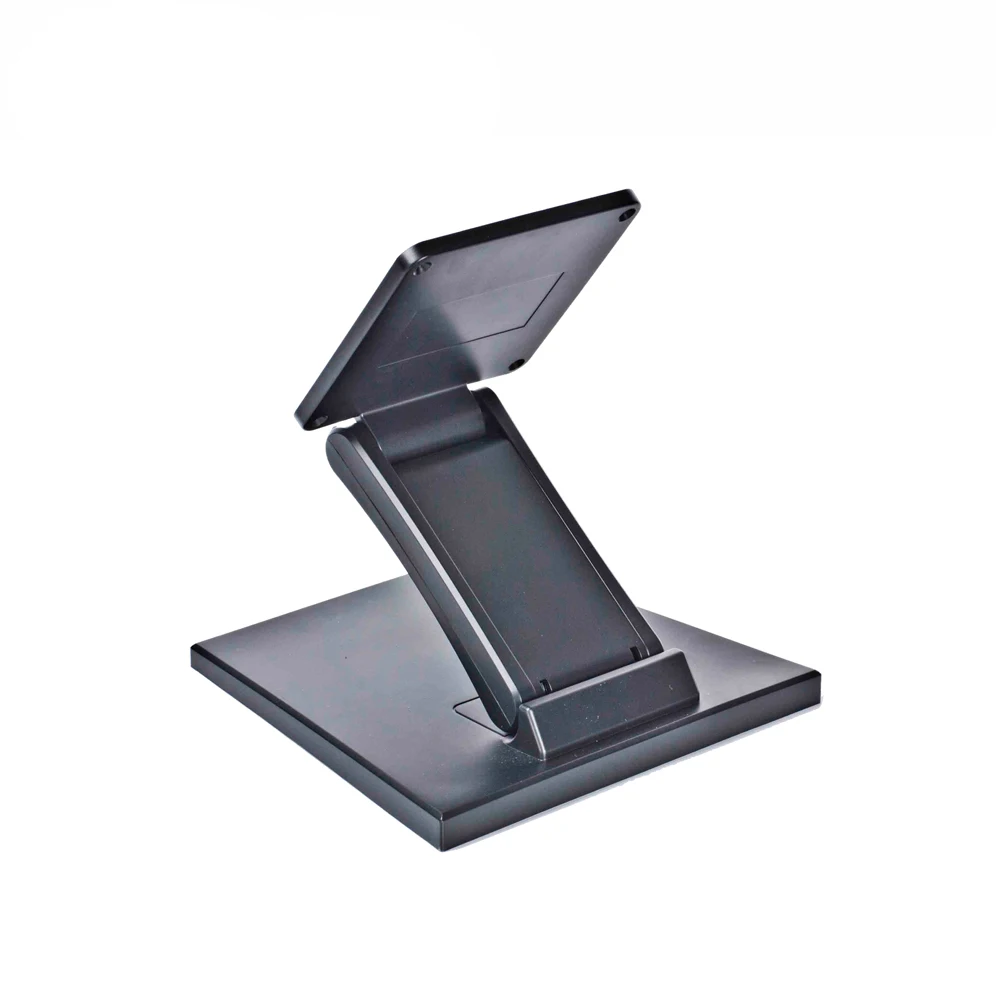 Adjustable LCD Mount Folding Monitor Desk POS Stand With VESA Hole
