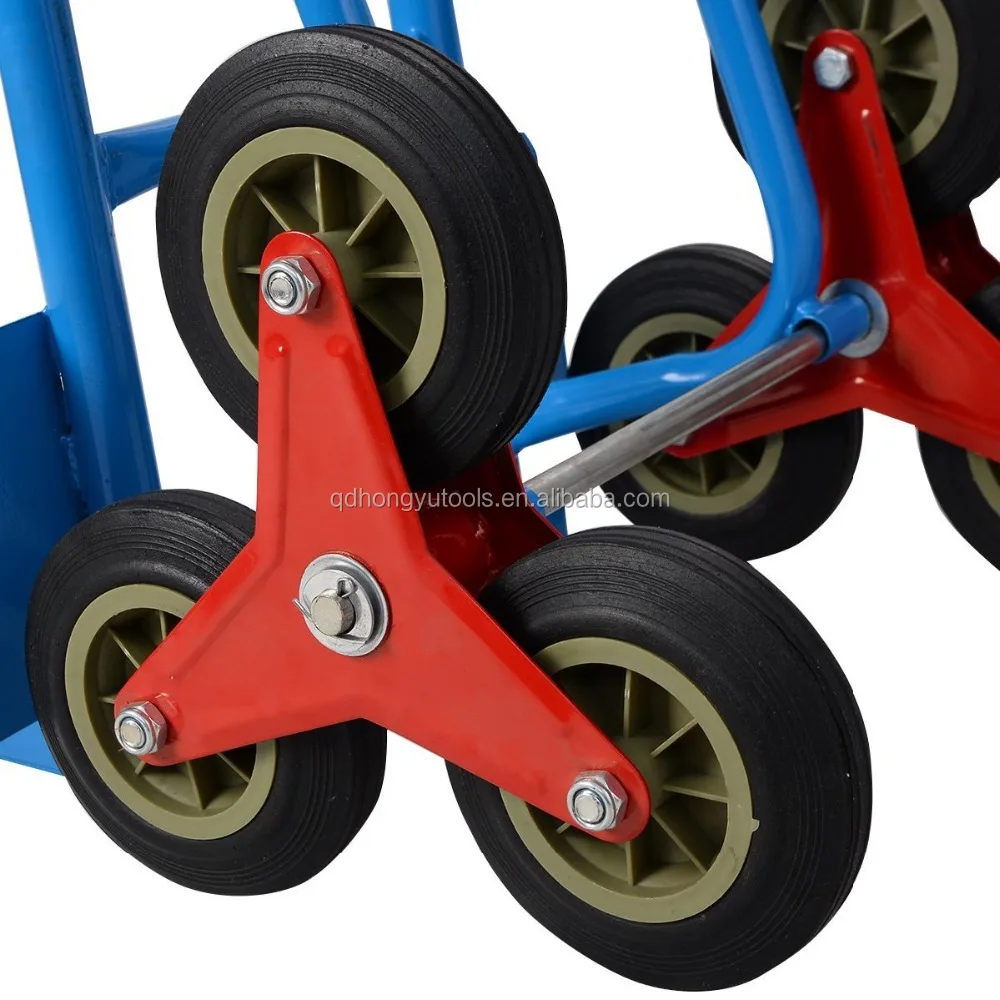 Six Wheel Platform Stair Climbing Hand Trolley
