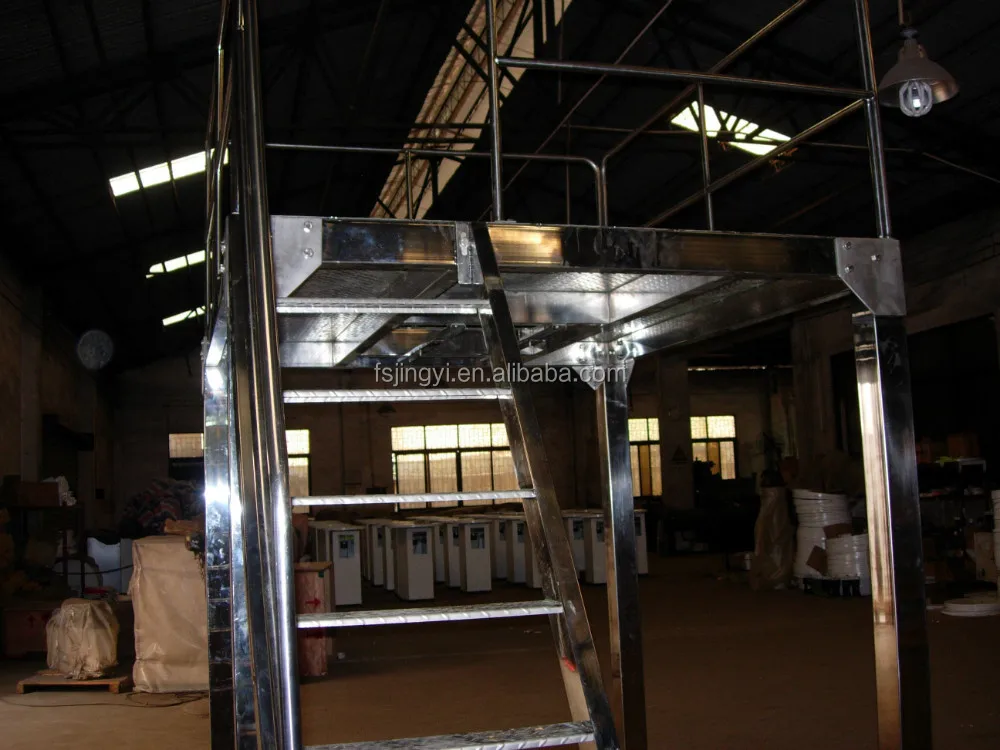 stainless steel working platform and table work for multihead weihger JY-P