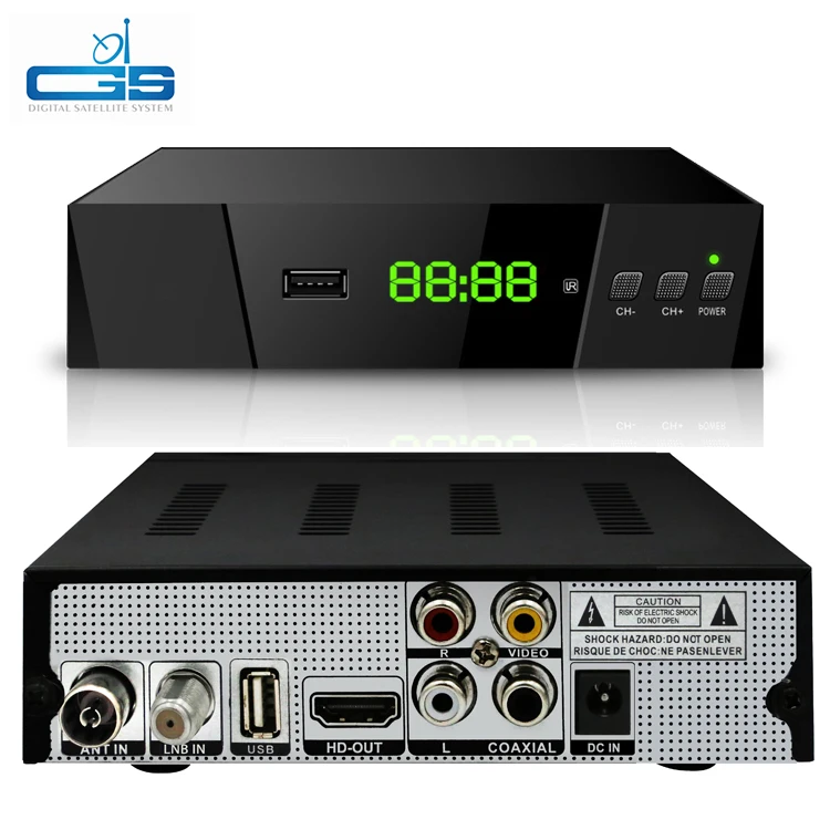 GX6605S chip hd 1080p dvb s2 dvb t2 combo set top box