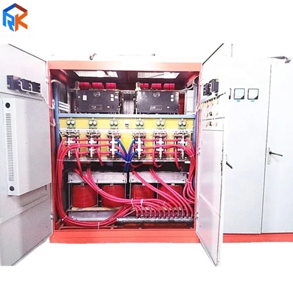 series inverter KGPS GW 2T intermediate frequency ferro alloy melting induction furnace
