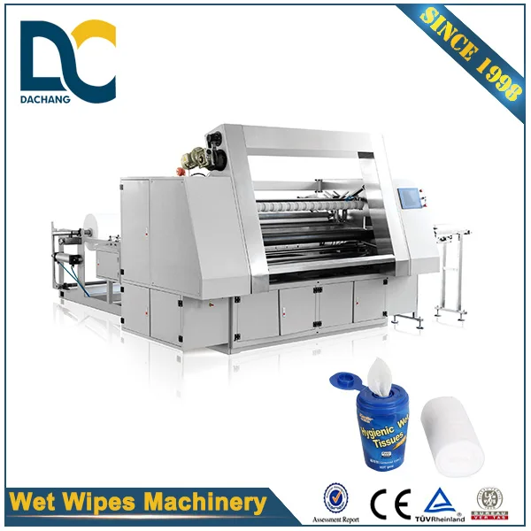 DCT-15C baby single pack wet tissue manufacturing making machine