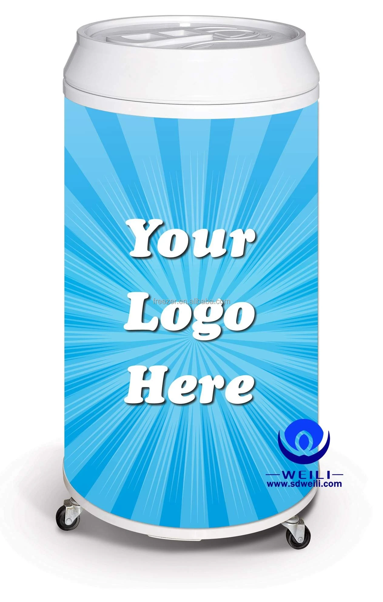 40L прямое охлаждение может холодильник вертикально бутылки охладитель