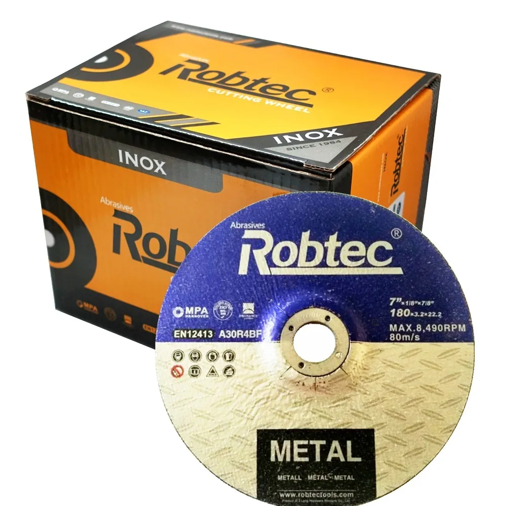 Robtec МПа 7 дюймовое металлическое отрезной диск