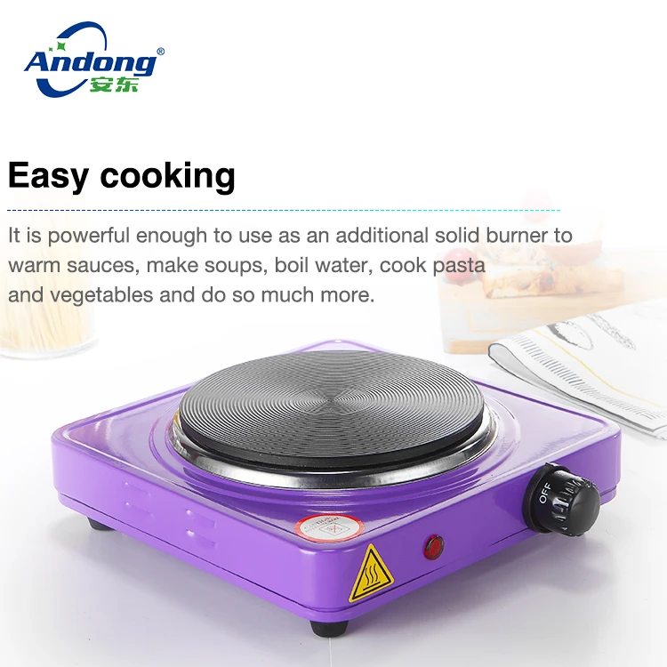 Andong new model one burner electric hot pot stove with cheap price