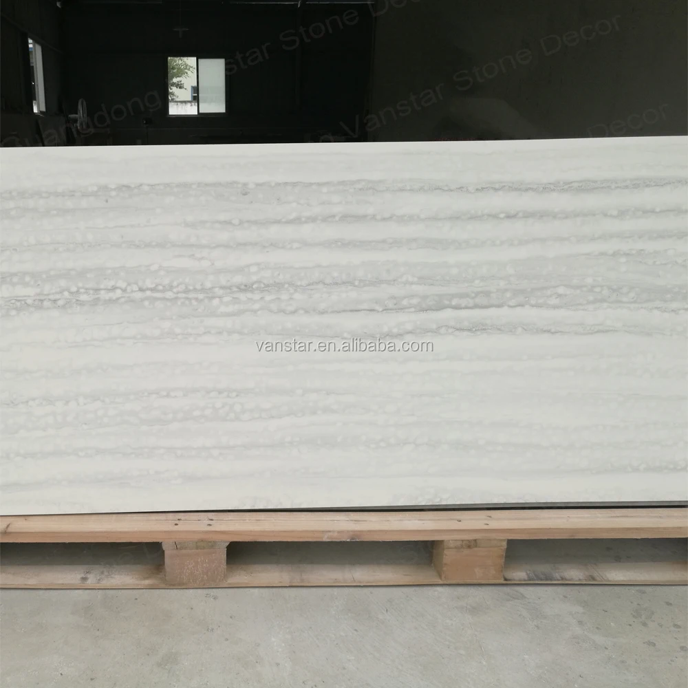 
Vanstar Factory Price Polyester Resin Acrylic Solid Surface for Bathroom Wall 