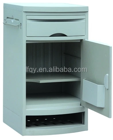 hospital furniture parts ,Plastic Medical Cabinet With Shoe Racks