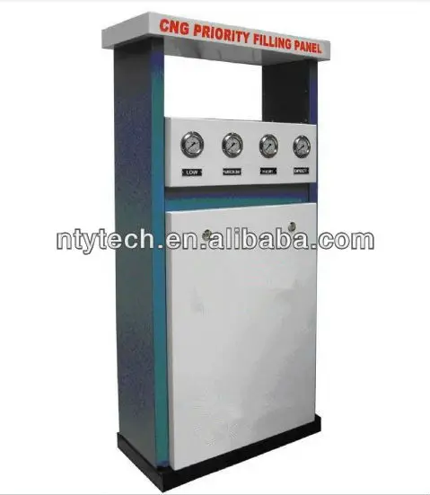
 Полностью приоритетная контрольная заправочная панель для станции CNG  