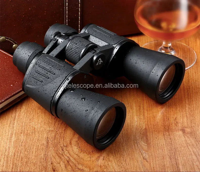 Compact Outdoor Long Range Combat Stablized Binoculars For Adults Hunting 10x50 Made In China