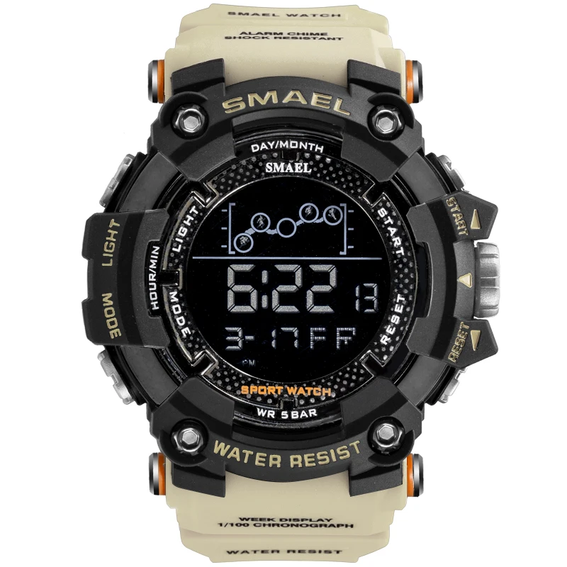
fashion trend SMAEL 1802 back light digital men sport watch for teenager 