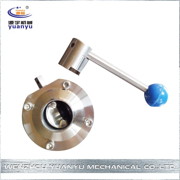 Ручной Сделано В Китае Высокого Качества Клапан-Бабочка С Тк Конце