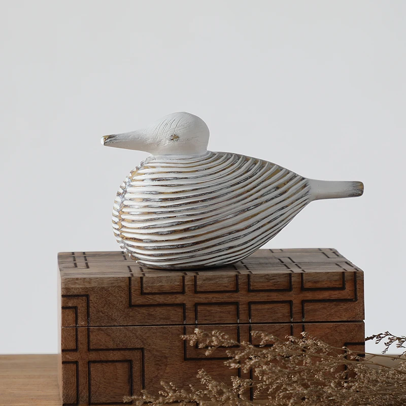 New Product Craft Supply Stores Bird Ornaments Craft Duck Sculpture Bird