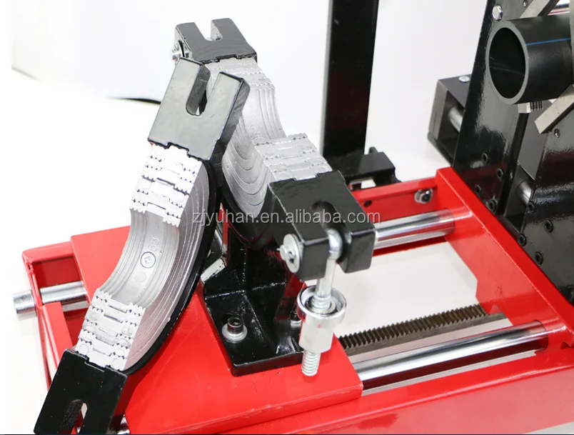 butt welding machine for ppr pipe and fittings with dies from 75mm to 160mm