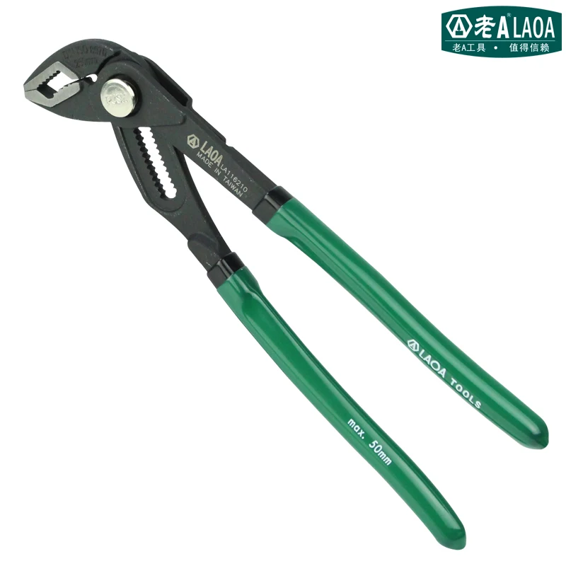 LAOA Hand tools 10inch  pliers water pump plier,Large openings crimping pliers