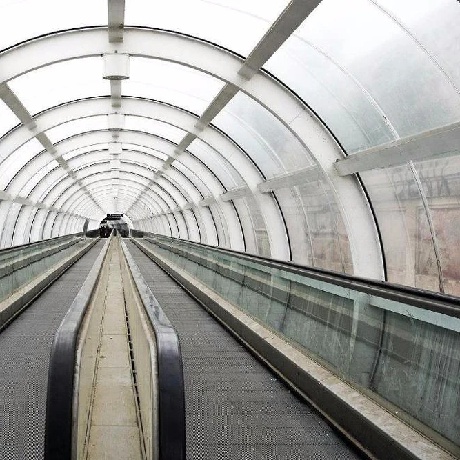 Electric moving sidewalk in airport with high quality Mall sidewalk