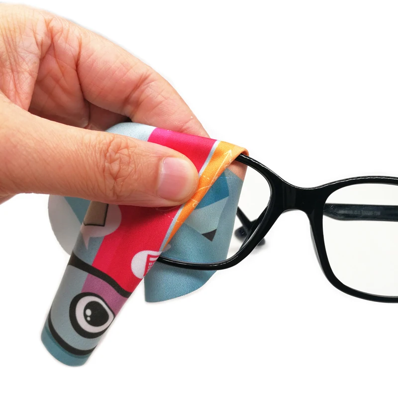 Bulk Personalized microfiber eyeglass cleaning cloth