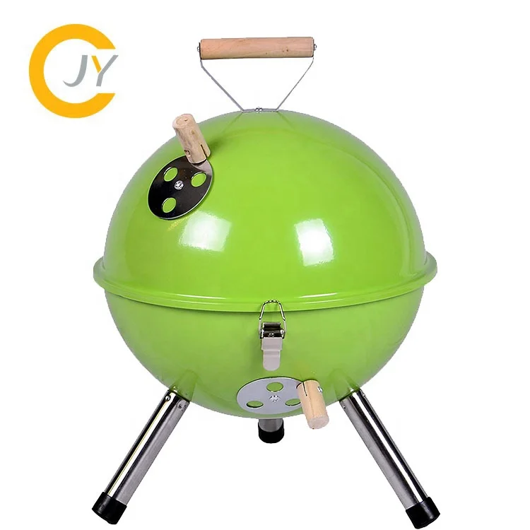 12' mini portable clay bbq charcoal grill