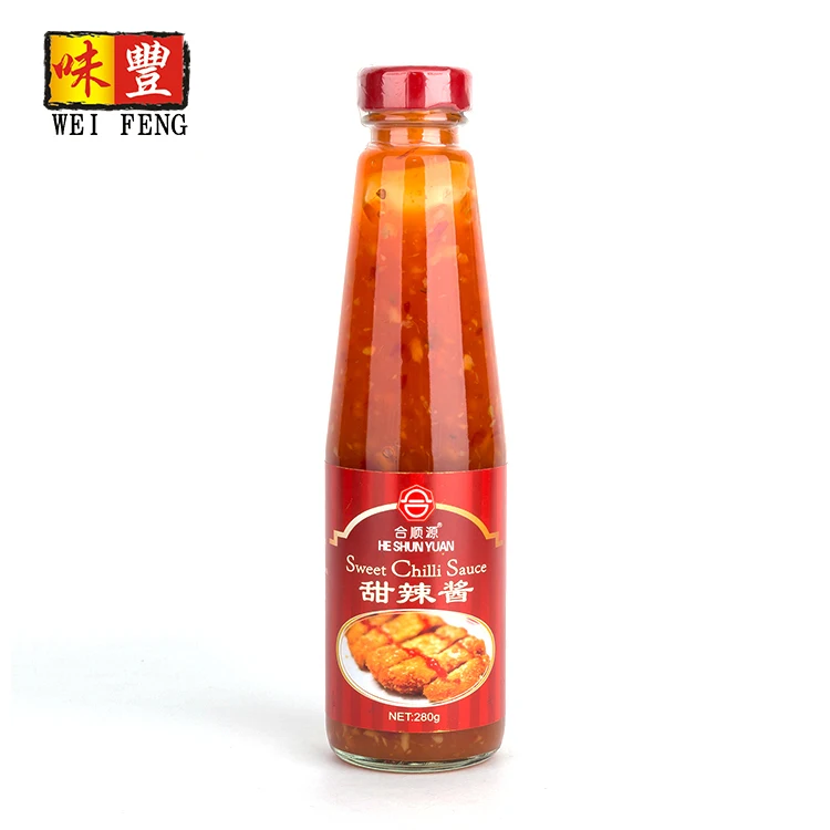 Since 1998 Factory Direct Sale Free Sample 320g Red Chilli Pepper Sweet Chili Sauce For Supermarket