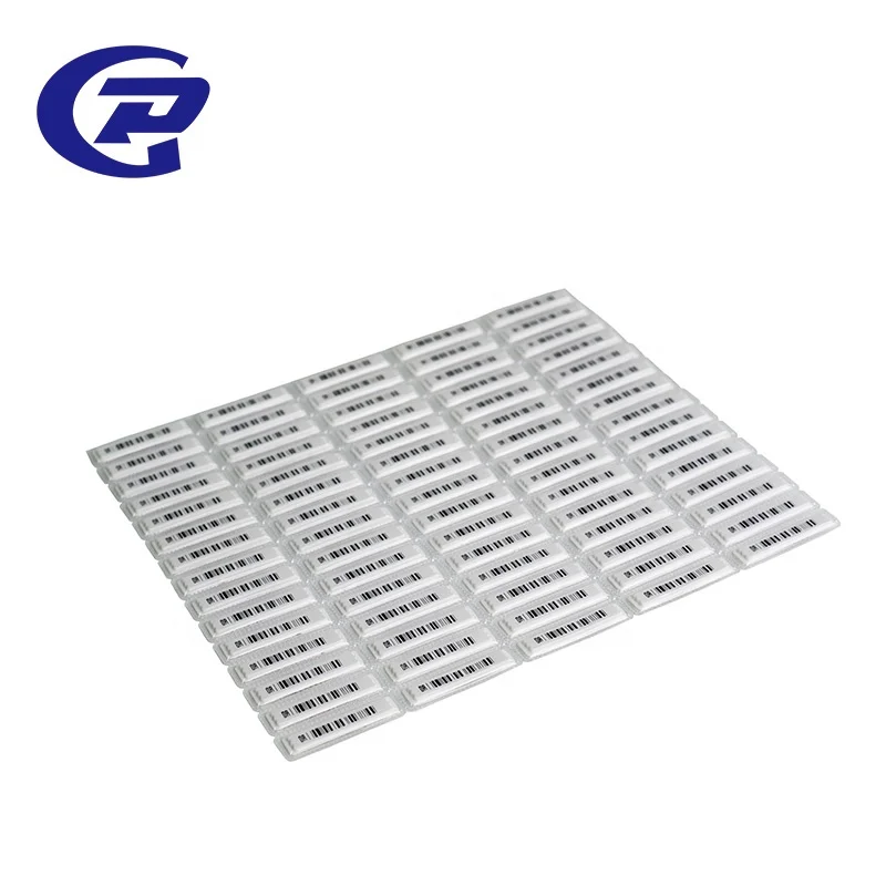 Высококачественная мягкая Водонепроницаемая противокражная этикетка для штрих-кодов AM 58 кГц