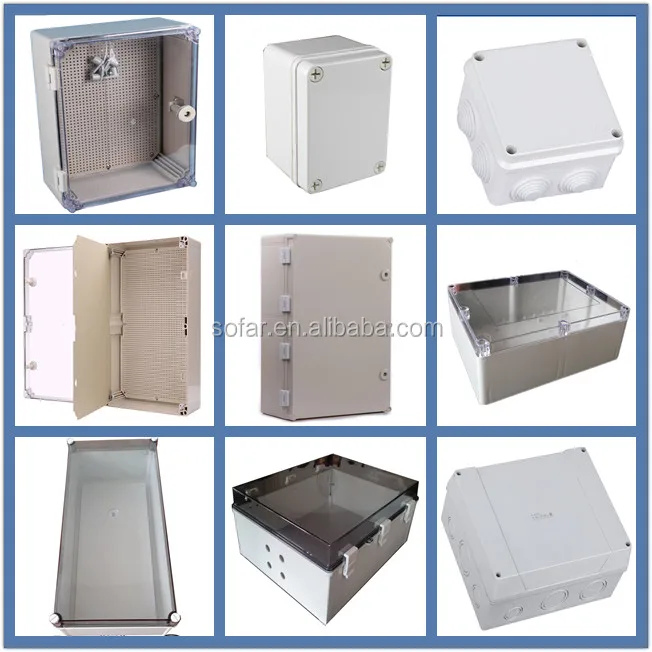 IP65/IP66/IP55 Plastic and Steel Electric Junction Box