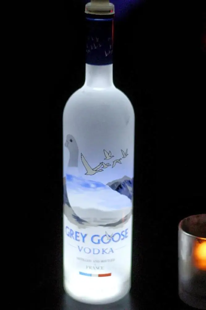 Promotional  LED Illumination bottle stickers lighting under the bottle