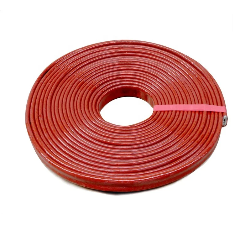 Silicone Rubber Coated Fiberglass Braided Fire Sleeve