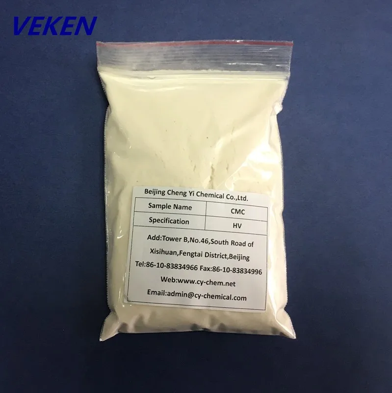 Adhesive Sodium Carboxymethyl Cellulose Drilling Fluids CMC HV