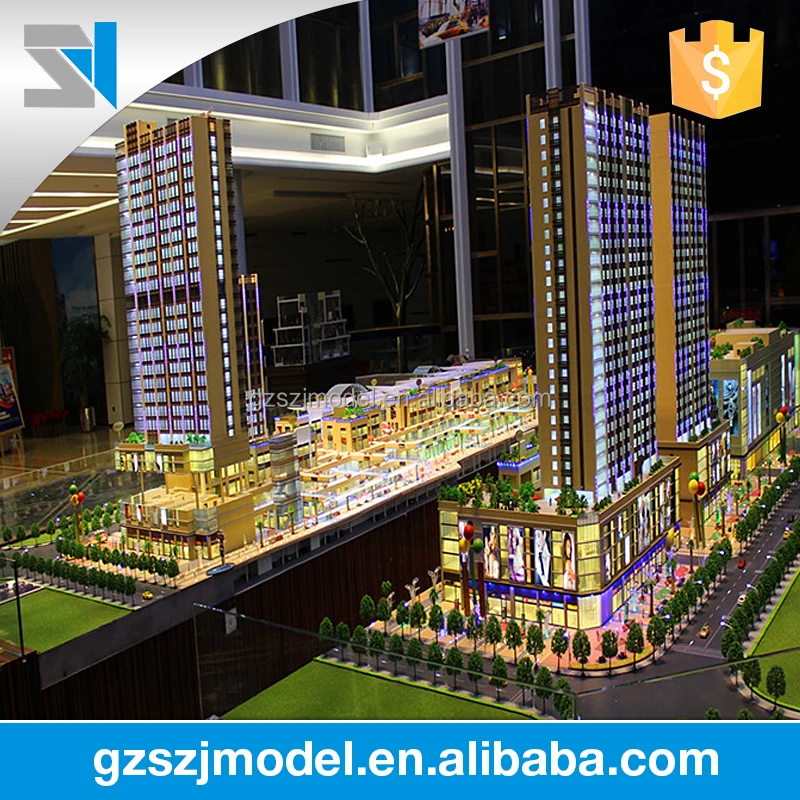 Современный стиль бизнес-центр архитектурная 3d моделирование