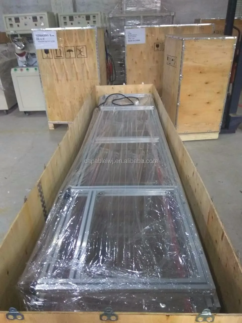 CB-304 Baseball cap Steam Ironing machine Cooling conveyor belt machine