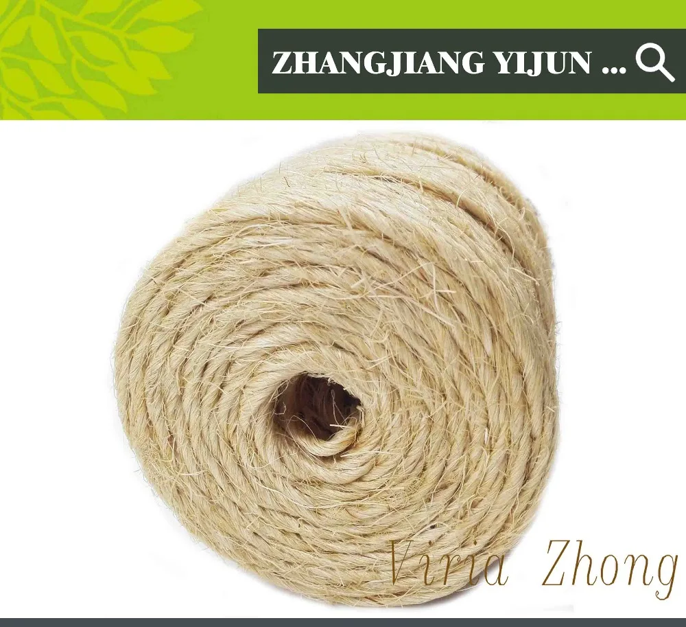 Wholesale sisal twine hemp twine sisal fiber savety twine fast shipping