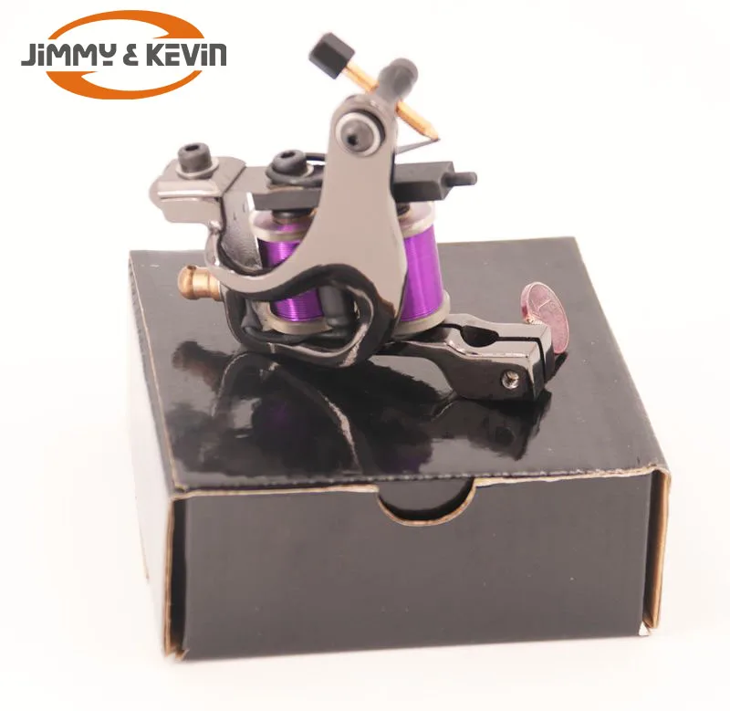 New Cast 10 Laps Coils Tattoo Machine Liner Shader Tattoo Gun
