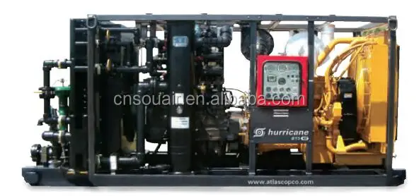 AtlasCopco Air Nitrogen Booster Compressor B15-62/2175 (24-150bar/73M3/min) for geothermy/oil field/water well drilling project