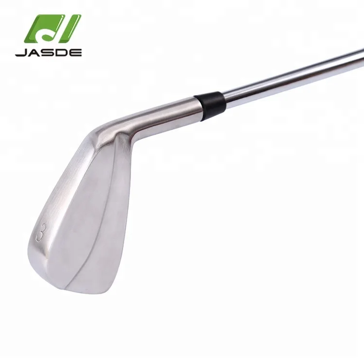 Custom made Satin polish finish or plating cheap forged club heads golf irons