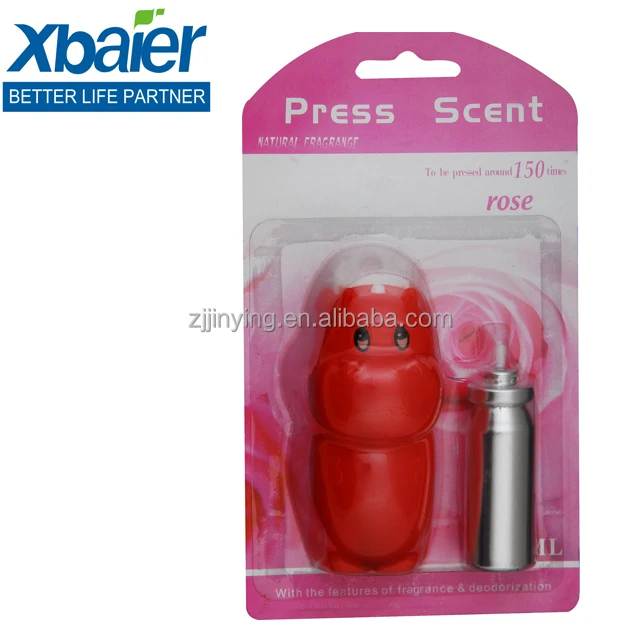 Car Mini Fragrance Perfumes Press Spray