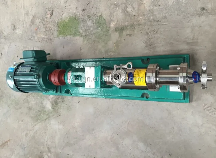 Food Liquid Screw Pump/Sanitary Screw Pump