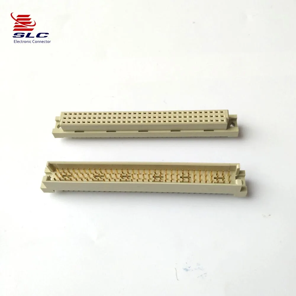 Разъем DIN 41612 3x32P Женский прямой тип a + b + c DIN 41612 Европейская розетка