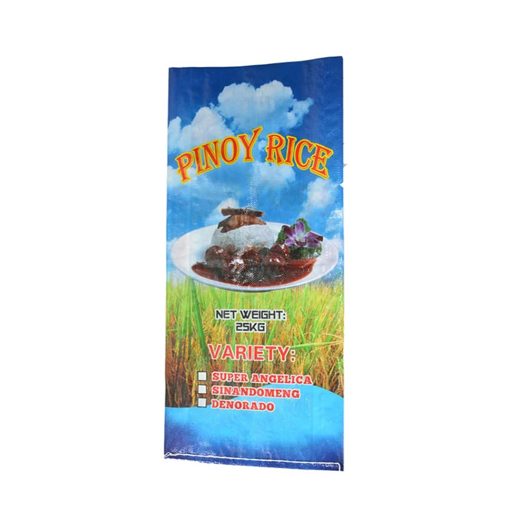 Custom10kg 20kg Pp Woven Packaging Rice Bag For Corn Fertilizer Flour Sugar Hybrid Seed