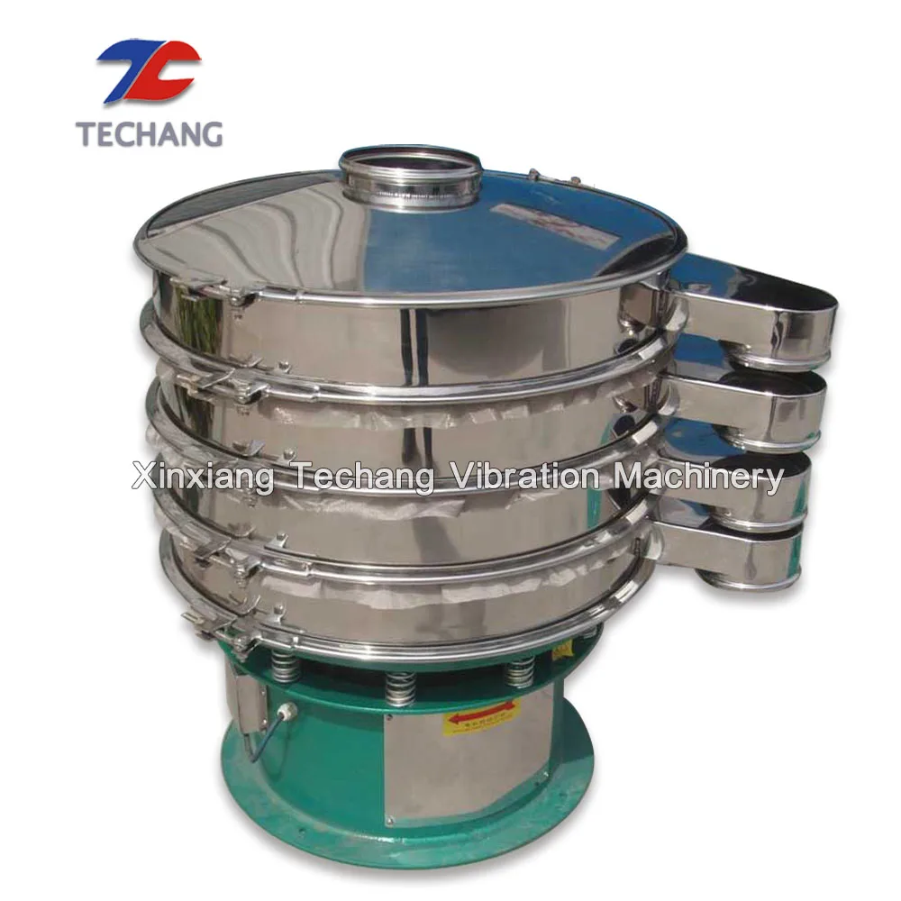 
Stainless steel rotary vibrating screen/ circular vibrating sieve for starch 