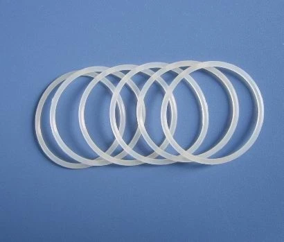 Food grade organo silicon transparent o ring custom waterproof and high temperature resistant seal o rings