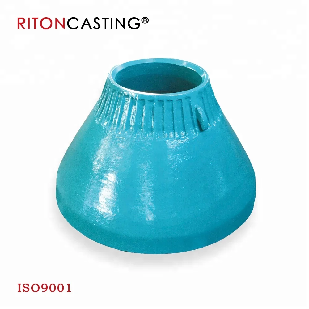 
Manganese Steel Casting Mantle for Mining Machine Cone Crusher Wear Parts 