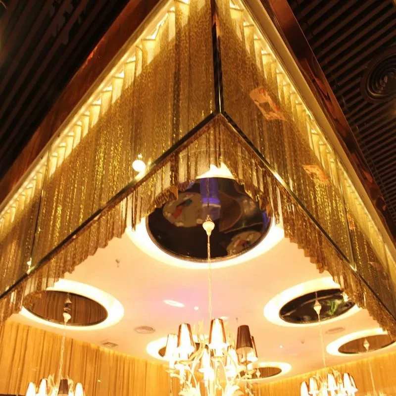 Metal Fabric Curtains for Room Dividers or Separators