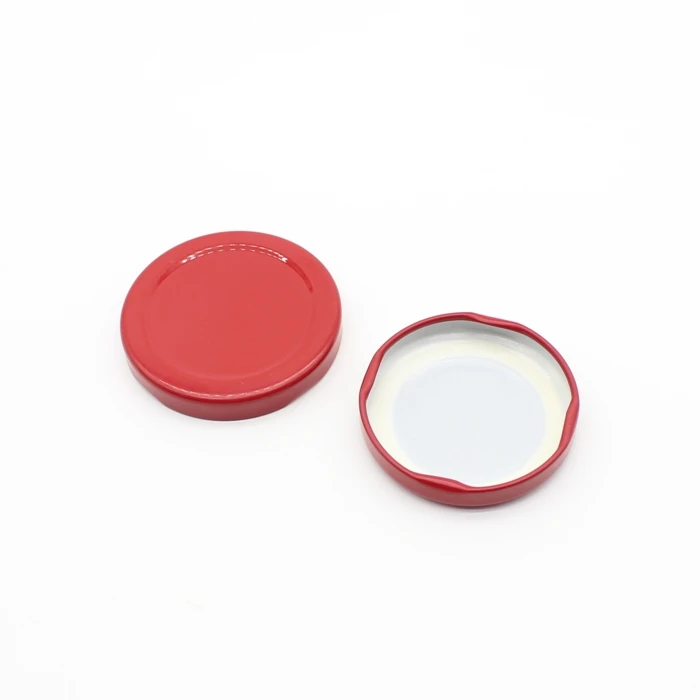 Metal Tinplate Lid Used For Food Screw Glass Jar Bottle