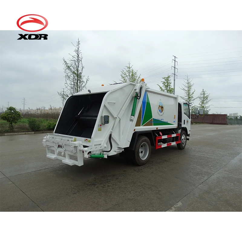
Mini 3 ton compactor trash compactor truck 