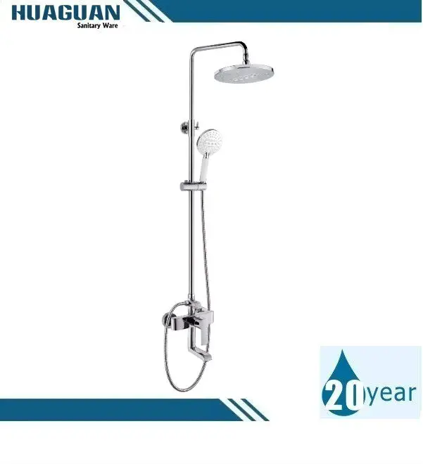 
Popular saveing water bath shower mixer with hand shower 