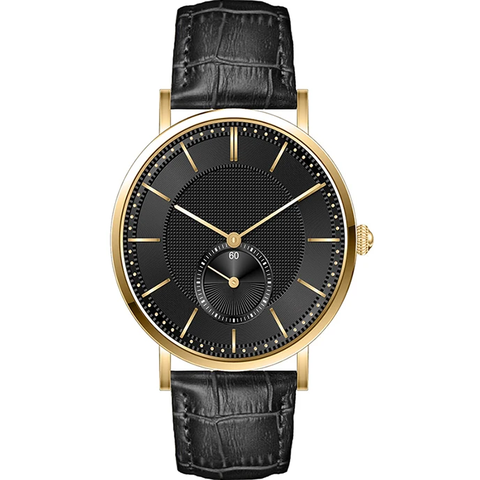 2019 brand luxury automatic watch men genuine leather band dress wristwatch