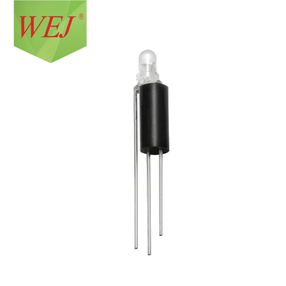 3mm red&green bi-color Round LED Diode 3 pins lamp hard holder led