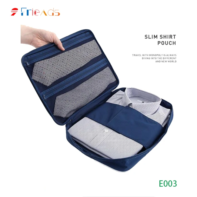 Multifunctional shirts finishing bag tie T-shirt storage bag Traveling clothing anti-wrinkle storage bag