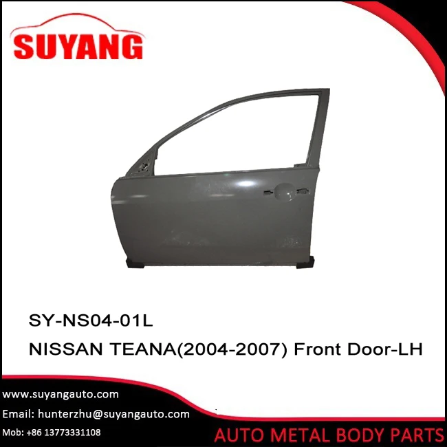 Передное дверь для Nissan Teana 2004- 2007 кузовые запчасти автомобиля
