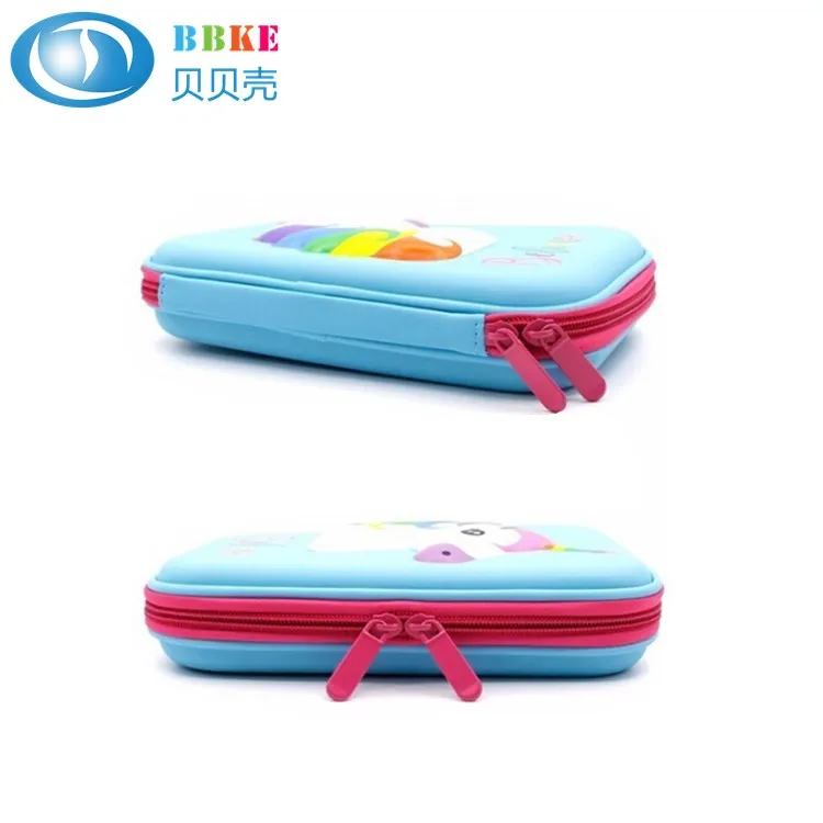 Пенал для девочек милый практичный пенал Единорог EVA студентов и офиса