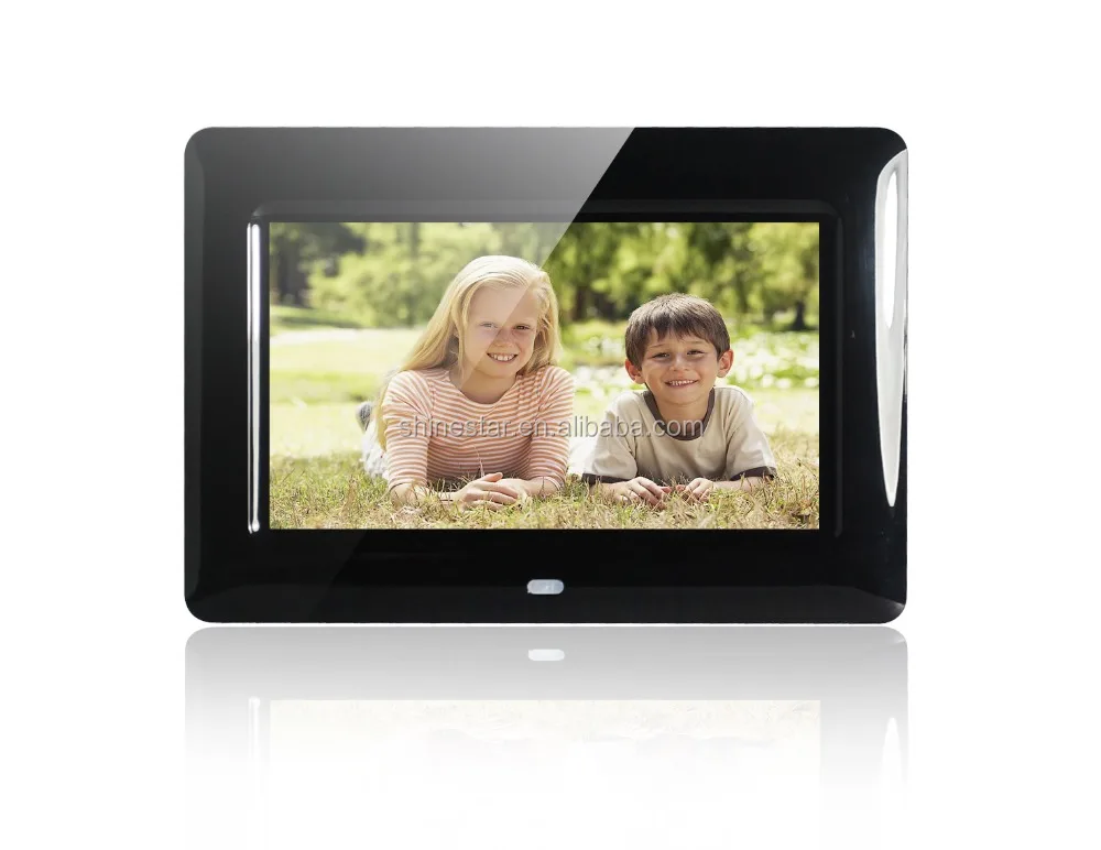 7 Inch TFT digital LCD video ads player frame